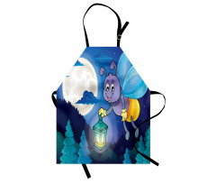 Cartoon Style Insect Apron