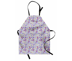 Abstract Spring Botany Art Apron