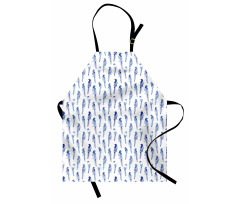 Long Tailed Sparrows Pattern Apron