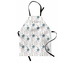 Love Theme Bear Stars Apron