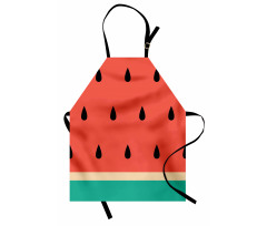 Minimalistic Watermelon Art Apron