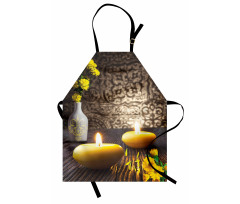 Oriental Meditative Candles Apron