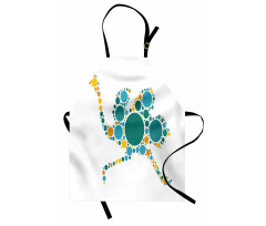 Abstract Geometric Modern Apron