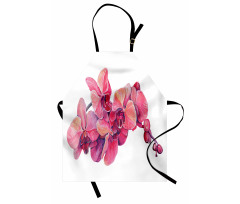 Pink Blossoms on a Branch Apron