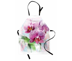 Posy of Hawaiian Plant Art Apron