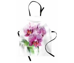 Floristry Art Watercolors Apron