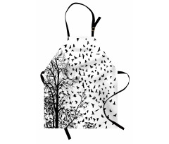 Flying Birds Tree Apron