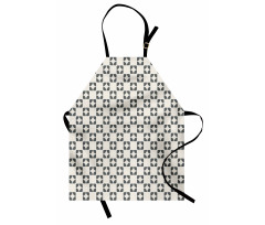 Retro Repeating Shapes Apron