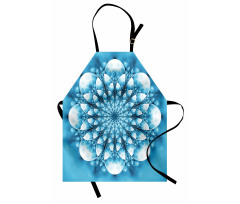 Abstract Exotic Flower Apron