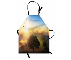 Romantic Fairy Sunset View Apron