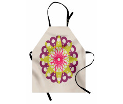 Triangles Half Circles Apron