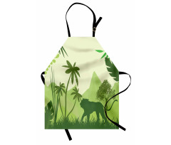 Savannah Flora Fauna Apron