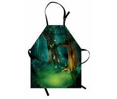 Trees and Butterflies Scenic Apron