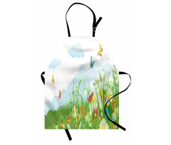 Clouds with Spring Meadow Apron