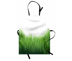 Spring Foliage Pattern Farm Apron