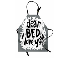 World Sleep Day Concept Apron