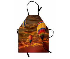 Skyscape Colorful Vehicles Apron