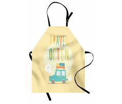 Road Trip Travel Often Apron