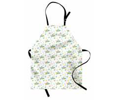 Citrus Fruits and Leaves Apron