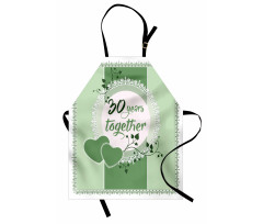 30 Years Together Text Apron