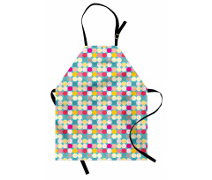 Polka Dots with Stripes Apron