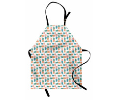 Tropical Fruit Pattern Apron