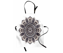 Oriental Mandala Yoga Motif Apron