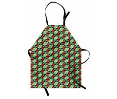 Rhombus and Dashed Lines Apron