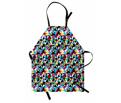 Sixties Style Inspired Motifs Apron