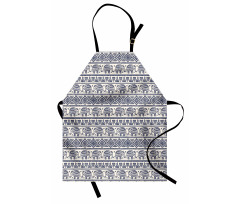 Ethnic Style Composition Apron