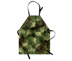 Angular Polygon Design Apron