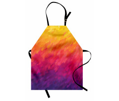 Watercolor Style Ombre Apron