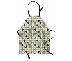 Abstract Dots Pattern Apron