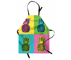 Colorful Summer Pop Art Apron