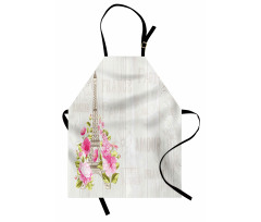 Spring Blossoming Flowers Apron