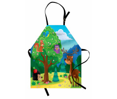 Funny Animals Wildlife Apron