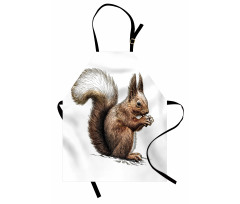 Sketch Artwork Wildlife Apron