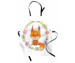 Forest Friend Floral Apron