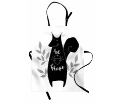 Be Brave Words Inspiration Apron