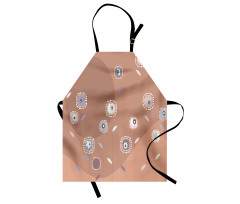 Funky Dandelion Flowers Apron