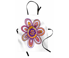 7 Petal Lonely Flower Apron