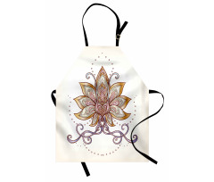 Flowers Motif Apron