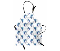 Ethnic Asia Animal Symbol Apron