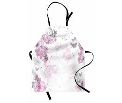 Spring Motif Outline Apron