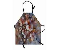 Oil Painting Cherry Apron