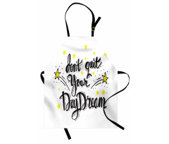 Don't Quit Your Daydream Star Apron