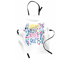 Abstract Shapes Nursery Theme Apron