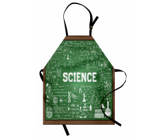 Science Word on Chalkboard Apron