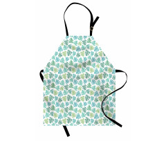 Exotic Theme Tropic Leaves Apron