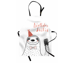 Self Portrait Smile Apron